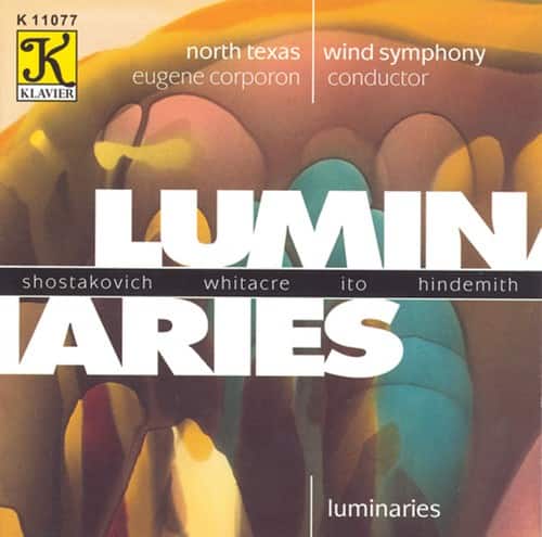 North Texas Wind Symphony - Luminaries  - COMPACT DISCS