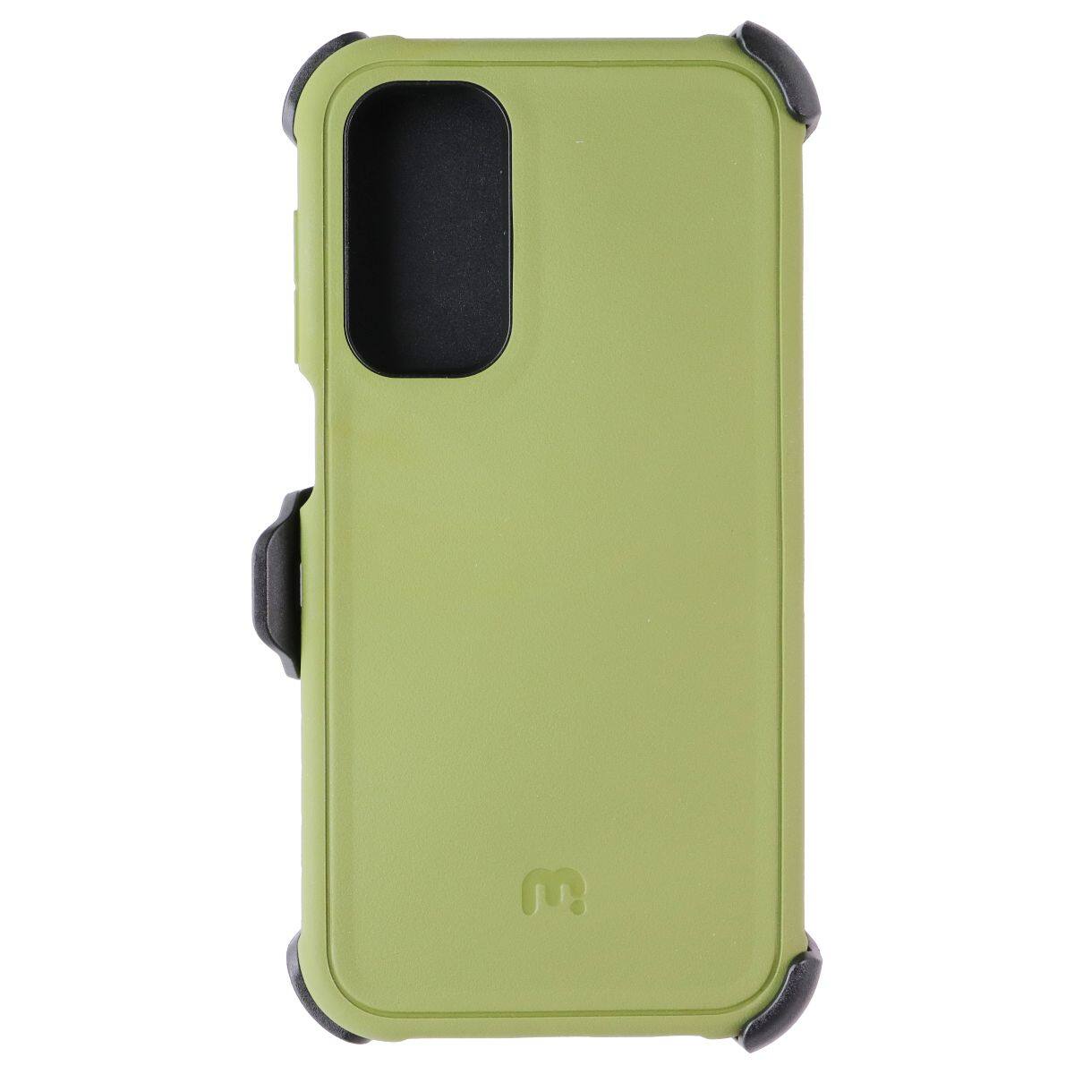 Back. Mybat Pro - MyBat Pro Maverick Series Case with Holster for Samsung Galaxy A25 5G - Army Green - Army Green.