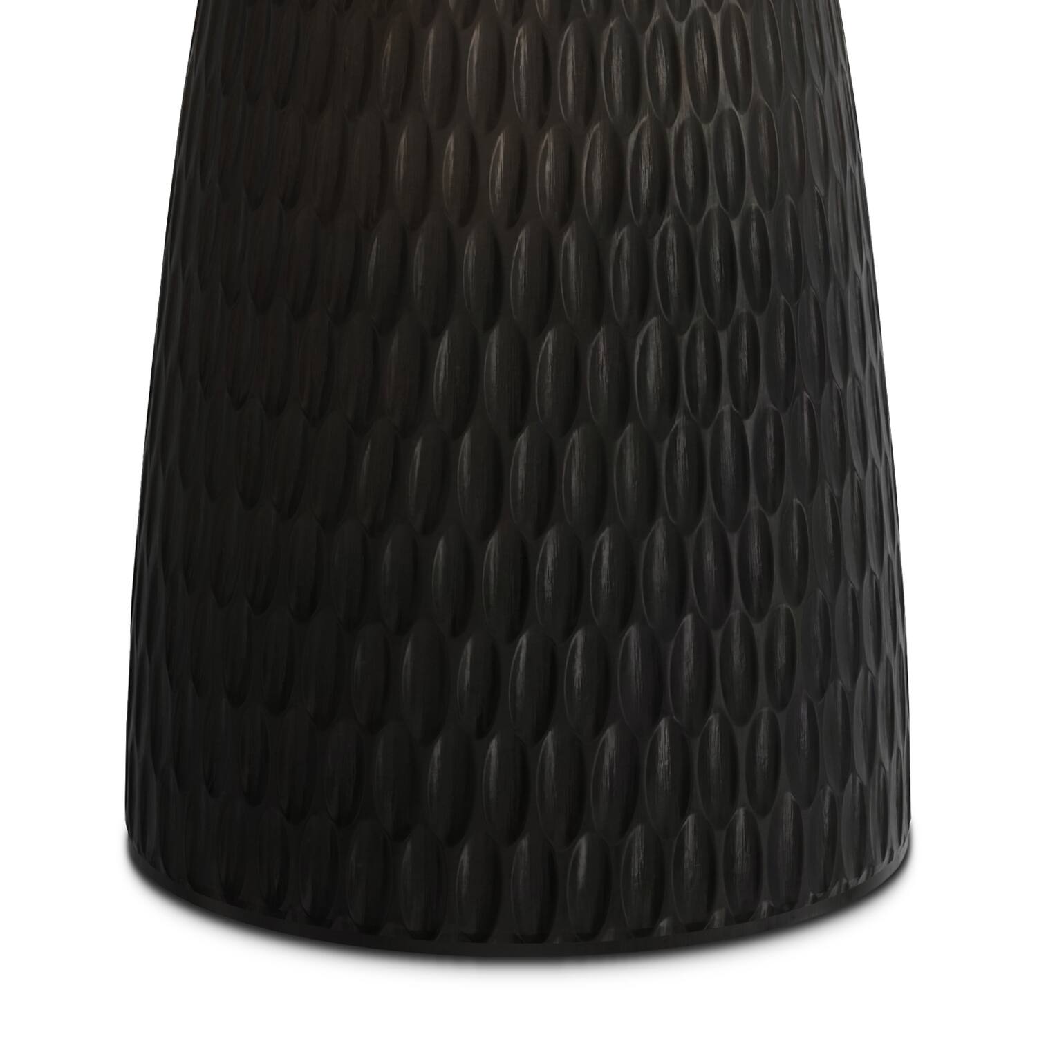 Alt View 14. Simpli Home - Breanna Side Table - Black, Gold.