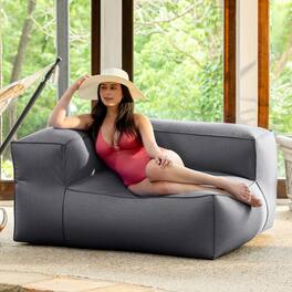 Jaxx - Baya Outdoor Right Corner - Sunbrella - Charcoal