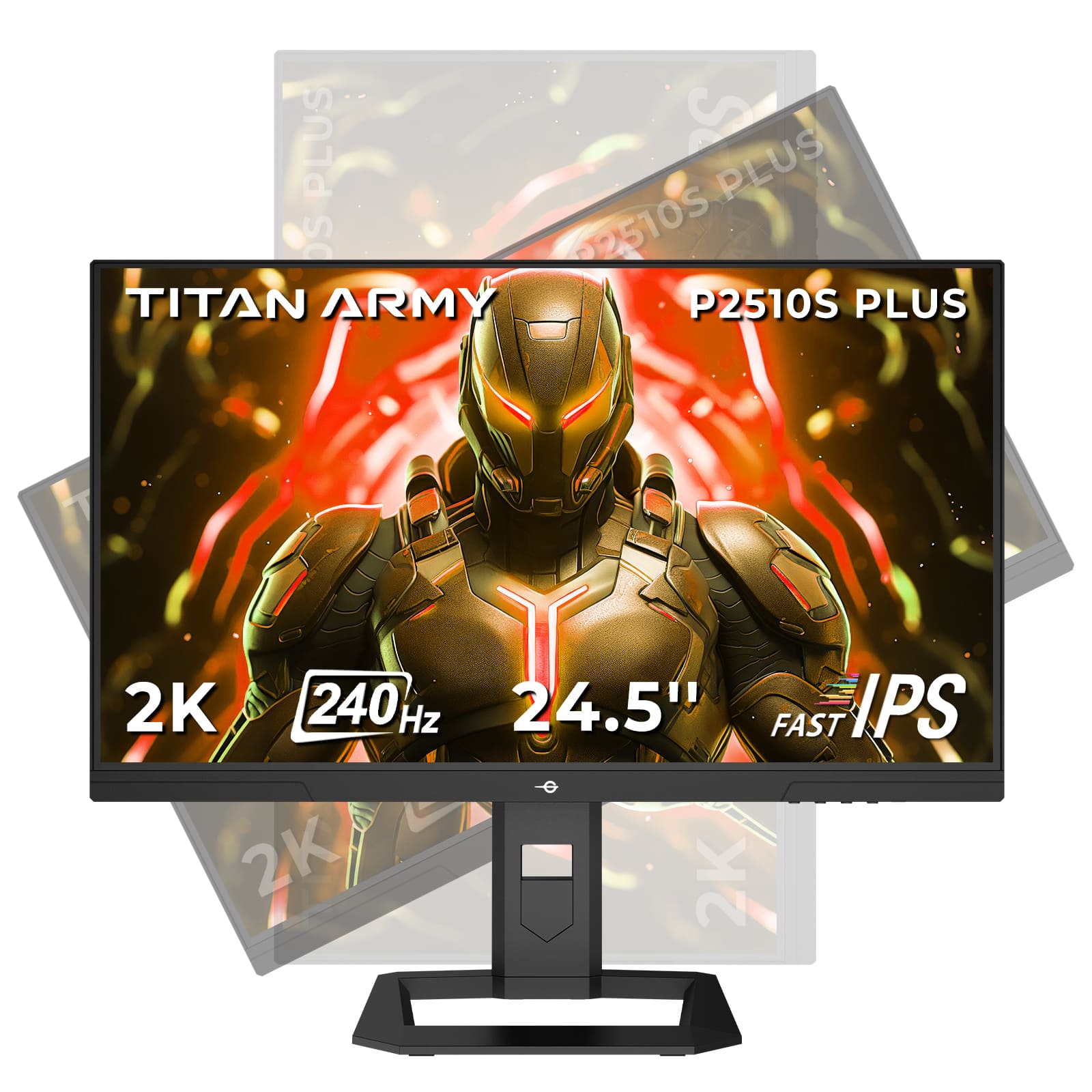 PLUS OS 2510S TITAN ARMY P2510S PLUS 2K 240Hz 24.5" FAST IPS