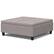 Angle. Simpli Home - Harrison Large Square Coffee Table Storage Ottoman - Cloud Grey.