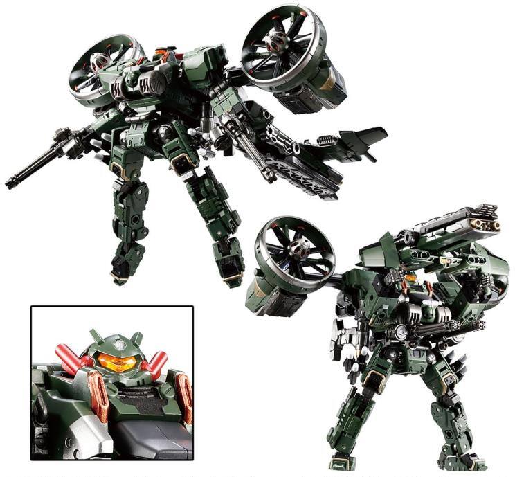 Alt View 4. Transformers - TM-20 Tactical Mover Garuda Versaulter Cosmos Marines Version | Diaclone Reboot.