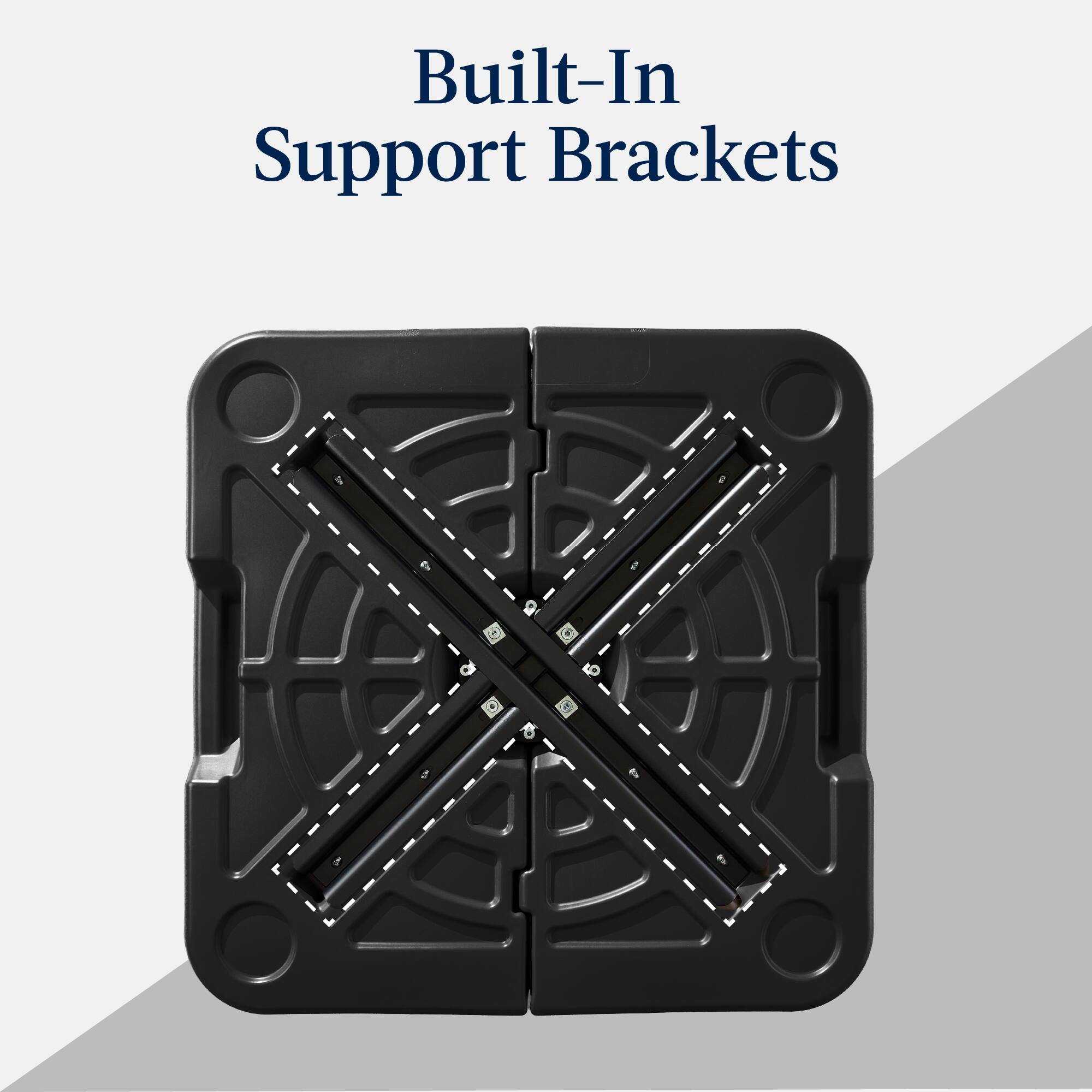 Built-In Support Brackets