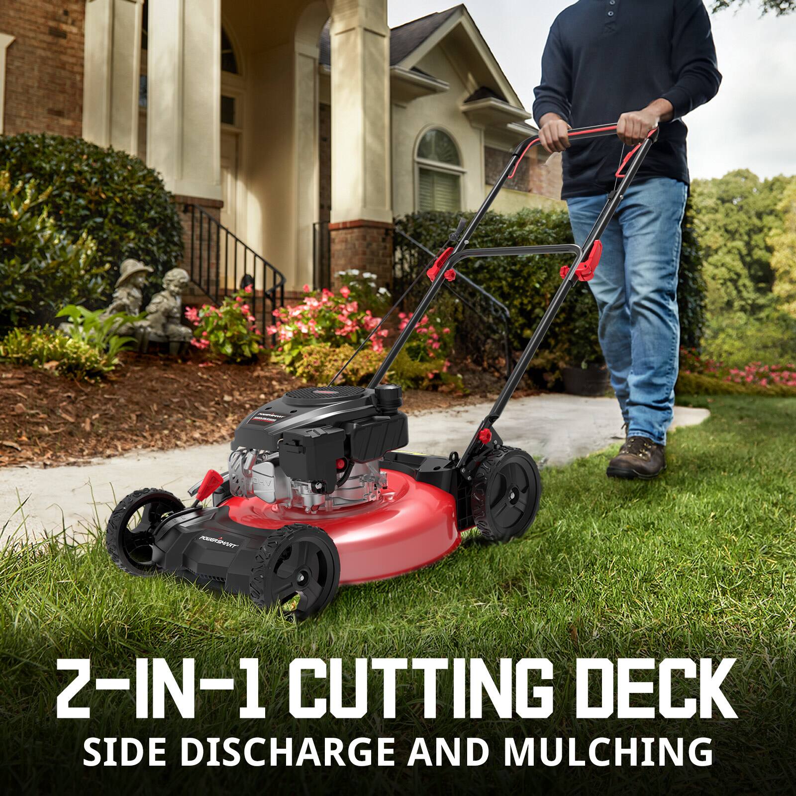 Z-IN-1 CUTTING DECK  
SIDE DISCHARGE AND MULCHING