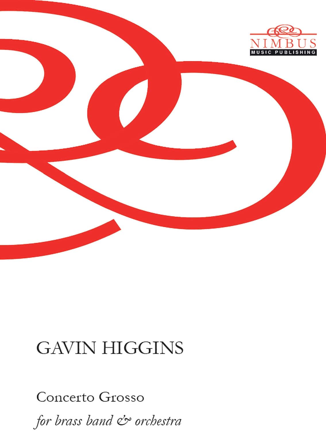 PopMarket - Higgins: Concerto Grosso for Brass Band & Orchestra – Study Score - Multicolor