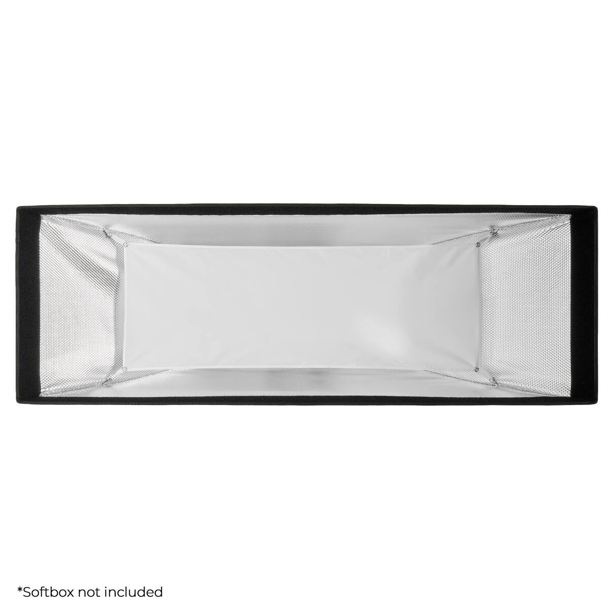 *Softbox not included