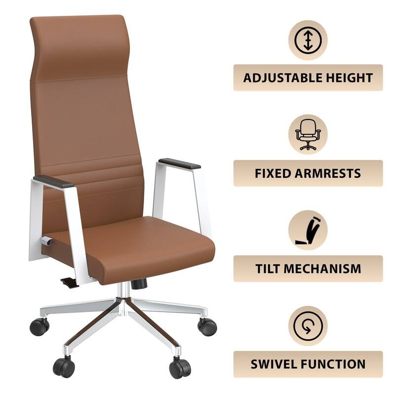 - Adjustable Height
- Fixed Armrests
- Tilt Mechanism
- Swivel Function