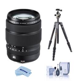 Bundle - Fujifilm - GF 32-64mm f/4 R LM WR Lens with Vanguard VEO 3 GO 235AB Al Tripod