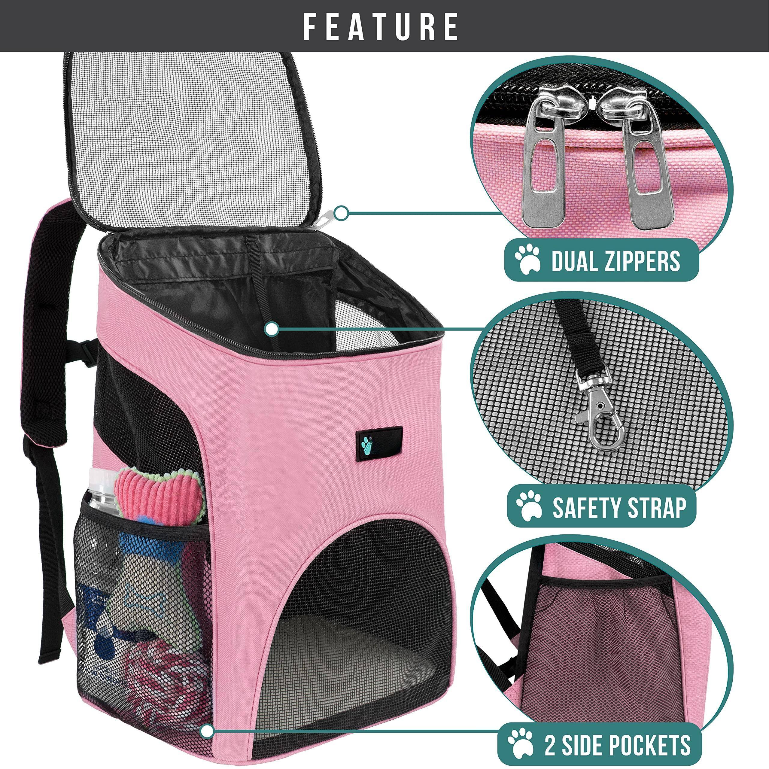 FEATURE  
- DUAL ZIPPERS  
- SAFETY STRAP  
- 2 SIDE POCKETS