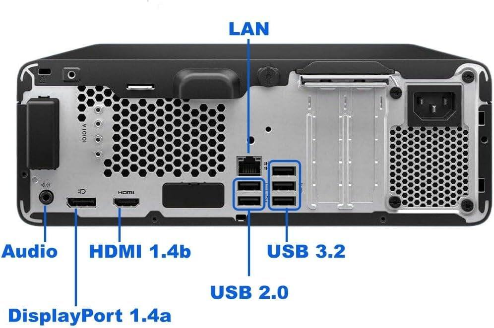 LAN  
Audio  
HDMI 1.4b  
DisplayPort 1.4a  
USB 3.2  
USB 2.0