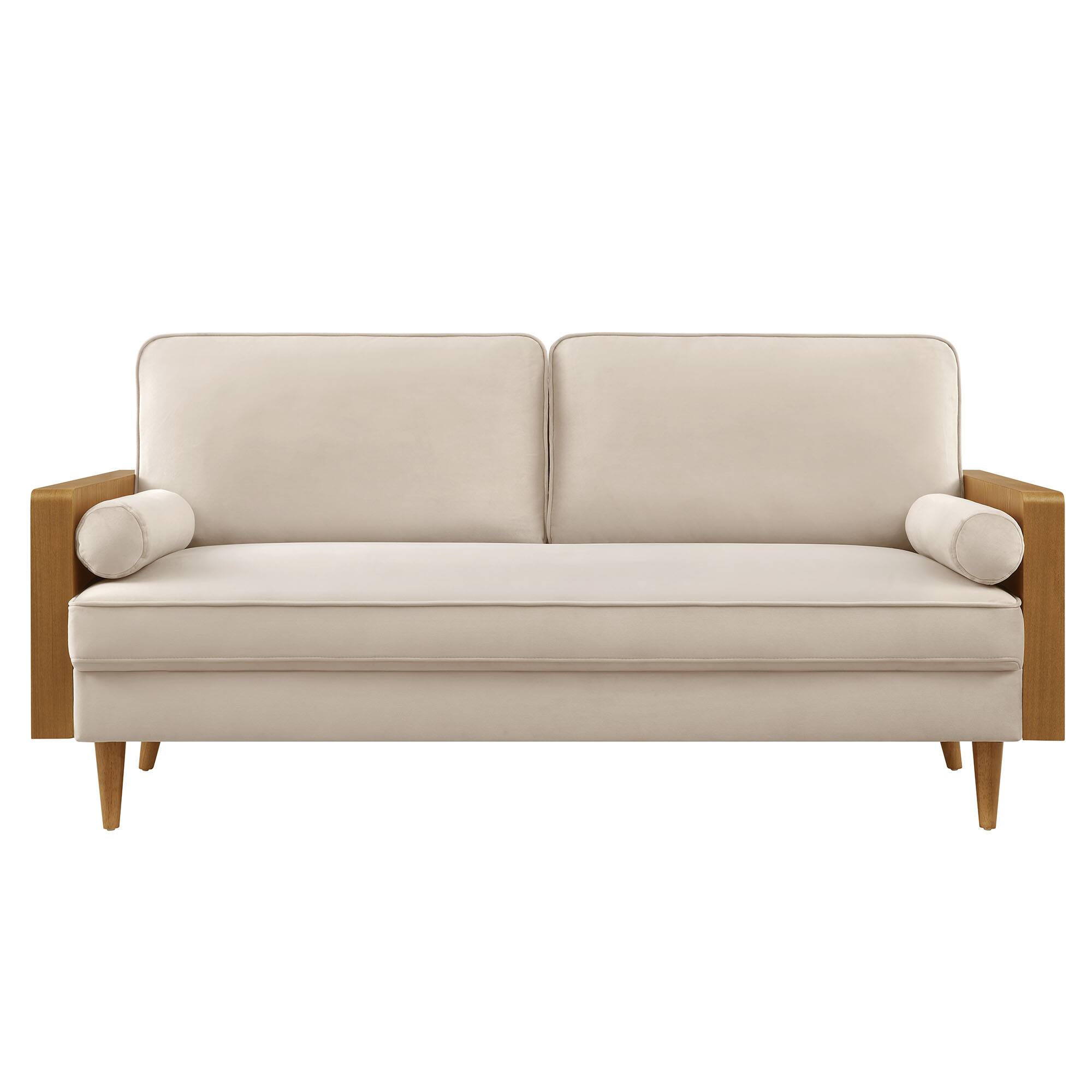 Alt View 2. Modway - Kellan Performance Velvet Sofa by Modway - Gray.