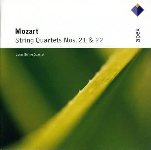 Lotus String Quartet - Mozart: STR QRT Nos 21 & 22   - COMPACT DISCS [CD] price history on PriceWatchPro