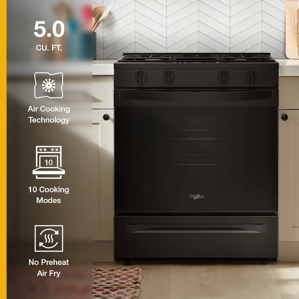 5.0 CU. FT.  
Air Cooking Technology  
10 Cooking Modes  
No Preheat Air Fry