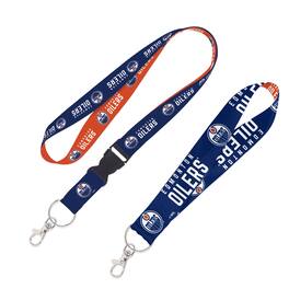 WinCraft - Edmonton Oilers 2-Pack Lanyard with Detachable Buckle & Key Strap Set - Multicolor