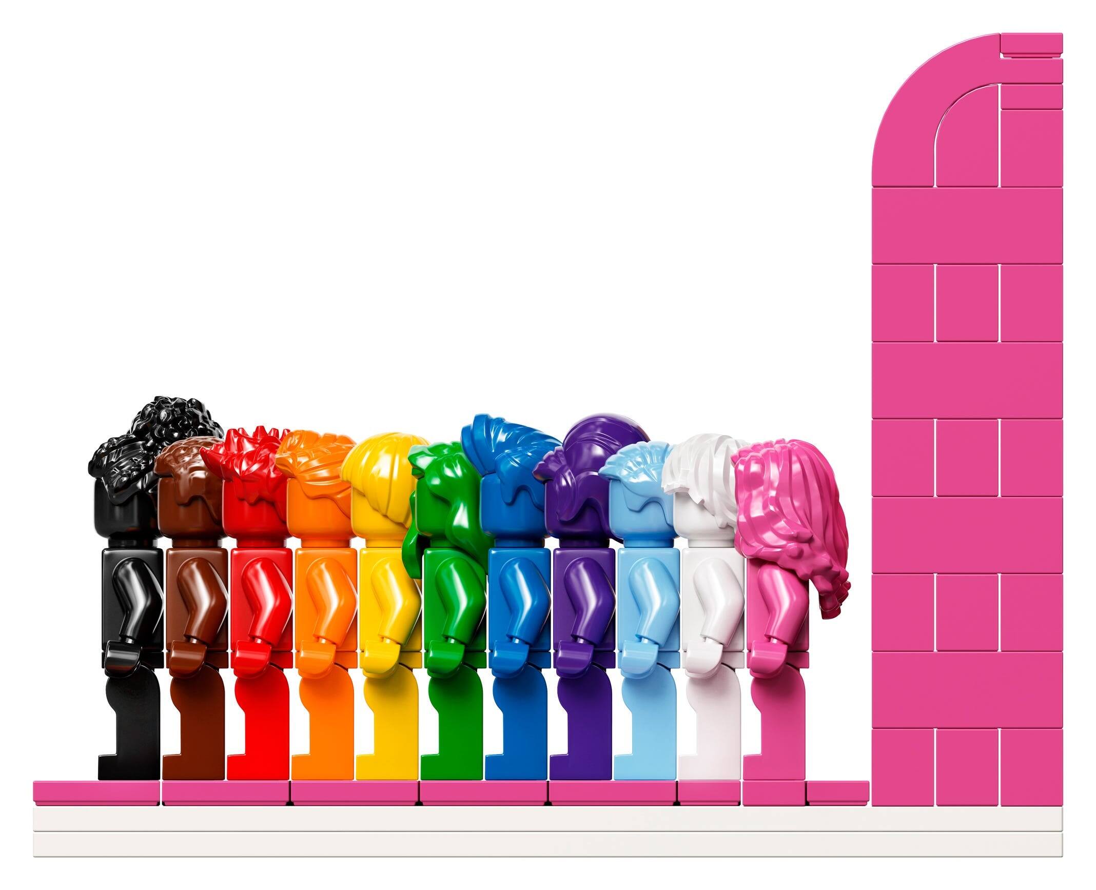 しめじ❕ LEGO Everyone Is Awesome 346 Piece Building Kit [LEGO, #40516