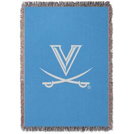 Chad & Jake - Virginia Cavaliers Woven Blanket - Blue