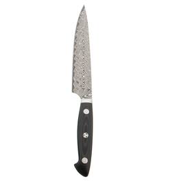 KRAMER by ZWILLING EUROLINE Damascus Collection 5.5-inch Prep Knife - Black