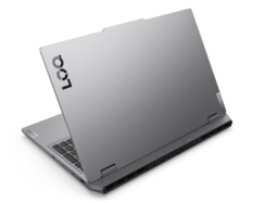Front. Lenovo - Lenovo LOQ Laptop, 15.6" FHD IPS 144Hz, Ryzen 5 8000 Series, 16GB, NVIDIA® GeForce RTX™ 5050 Laptop GPU 8GB GDDR7 - Grey.