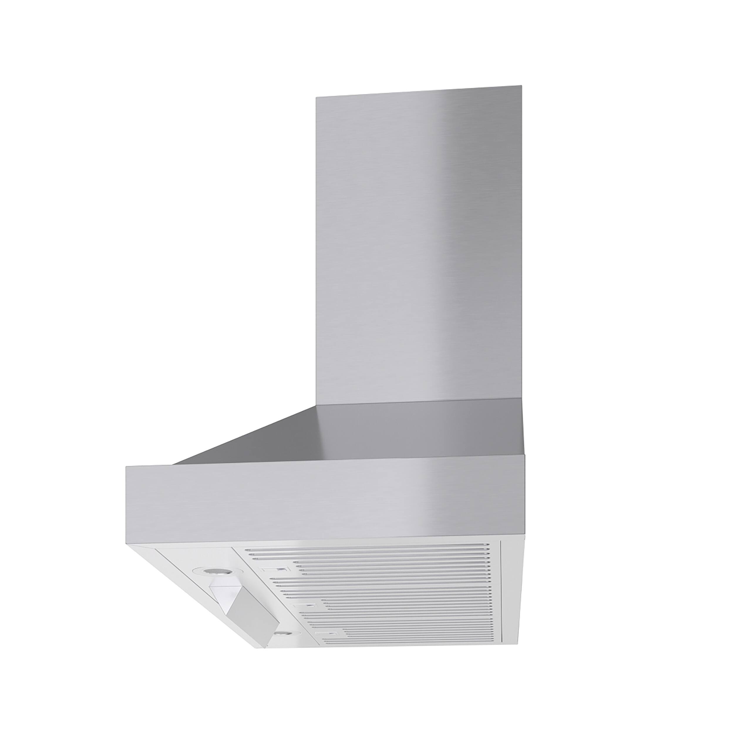 Alt View 3. Magic Chef - 36" Stainless Steel Range Hood - Stainless Steel.