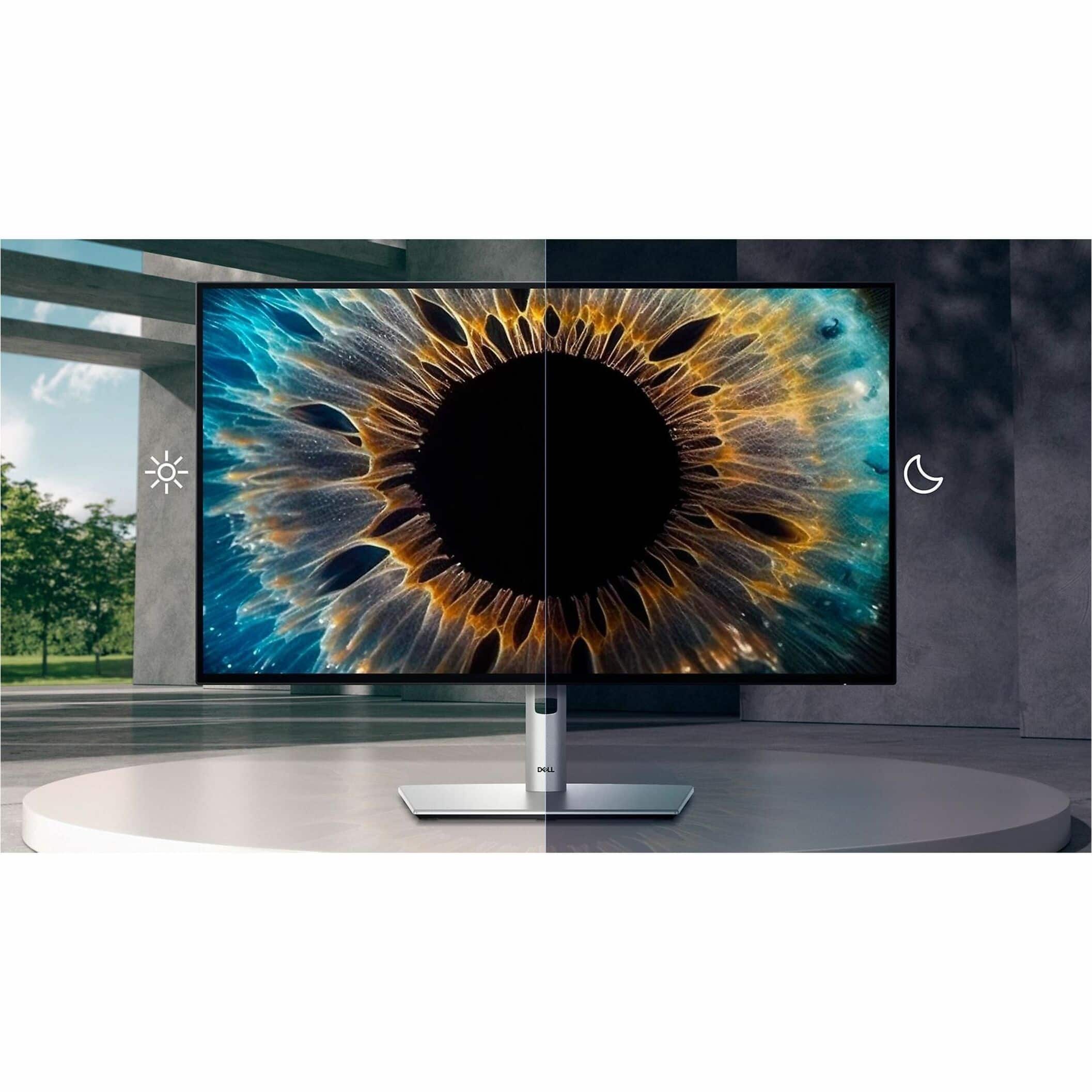 Alt View 16. Dell - UltraSharp 27" IPS LED 120Hz Monitor (USB, HDMI) - Platinum Silver, Silver.