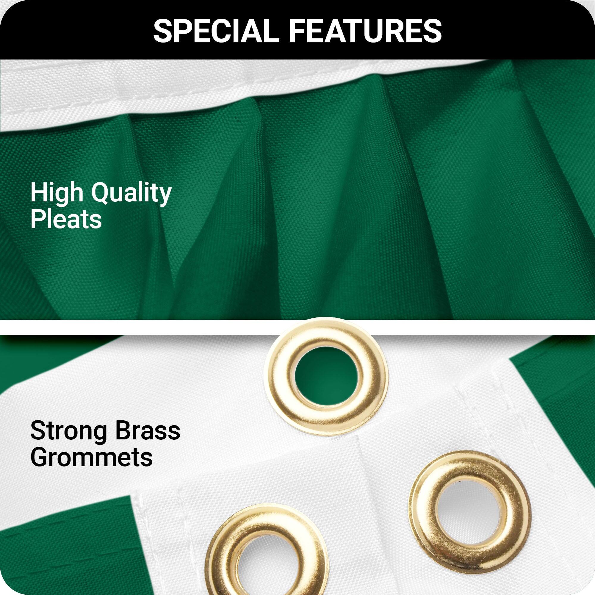 SPECIAL FEATURES

- High Quality Pleats
- Strong Brass Grommets