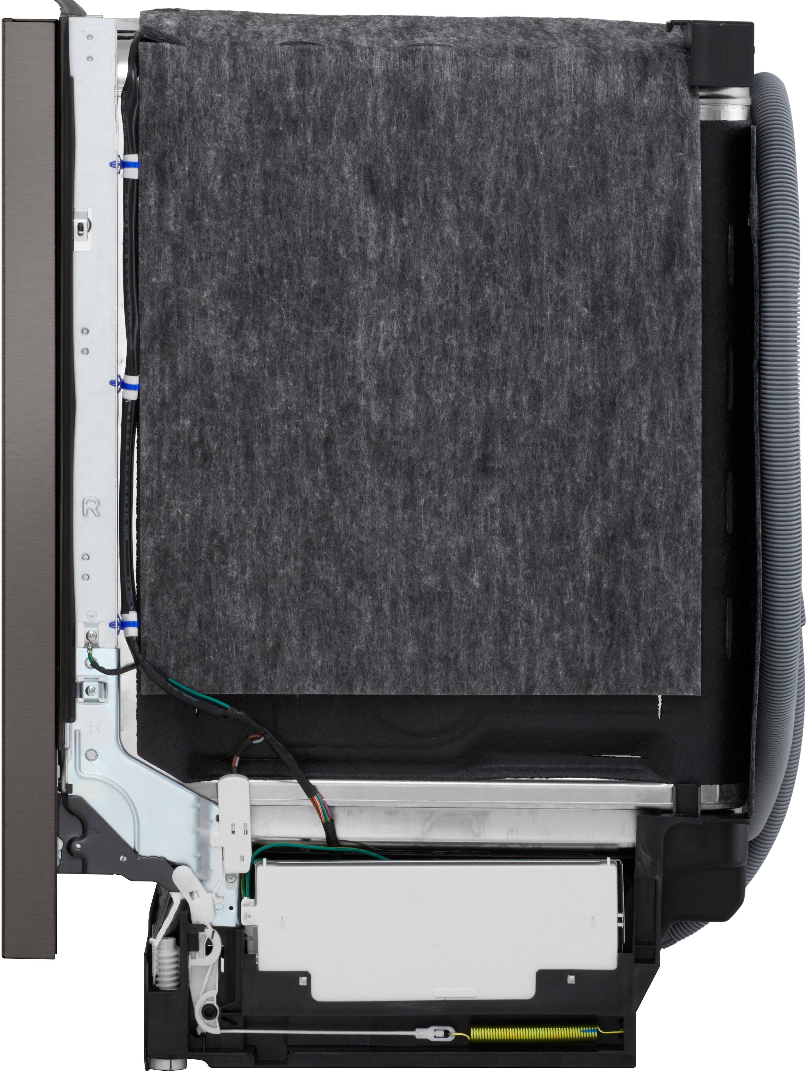 Alt View 22. LG - FlushFit 24" Top Control Smart Built-In Stainless Steel Tub Dishwasher with 3rd Rack, 1-Hour Wash & Dry Cycle and 46dBA - Black Stainless Steel.