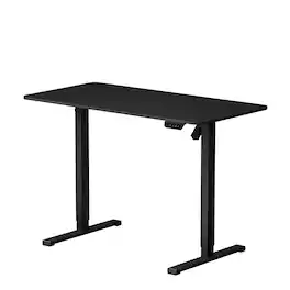 FlexiSpot - EC2 Series 48" x 24" Electric Height-Adjustable Standing Desk - Black