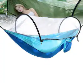 Loheer - Camping Hammock with Mosquito Net Portable Hammock Tent - Army Green