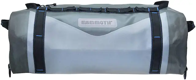 Front. Mammoth - Frontier 50 Waterproof Duffle Backpack Cooler - Gray.