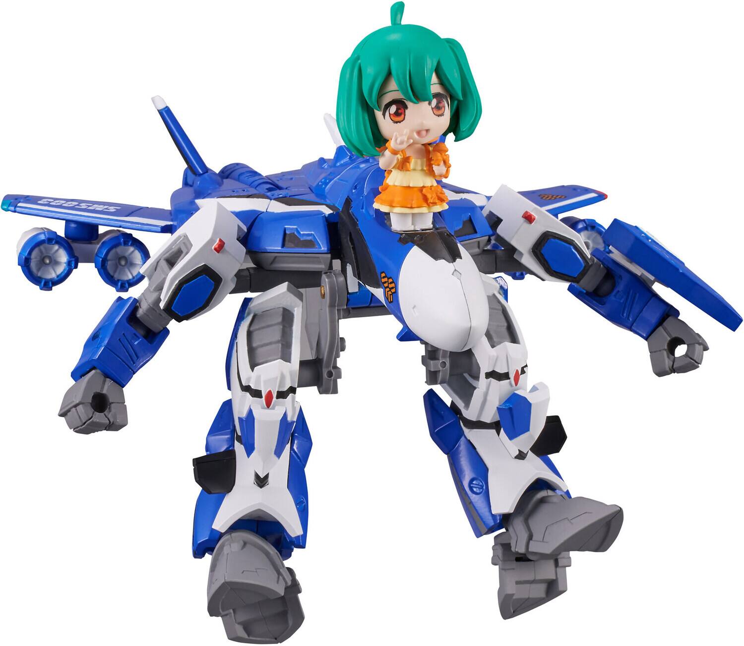 Tamashii Nations - Macross Frontier - TINY SESSION - VF-25G Messiah Valkyrie (Michael Use) with - Collectibles