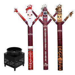 Sporticulture - Mississippi State Bulldogs Inflatable Crazy Sports Fan Bundle Set - Multicolor