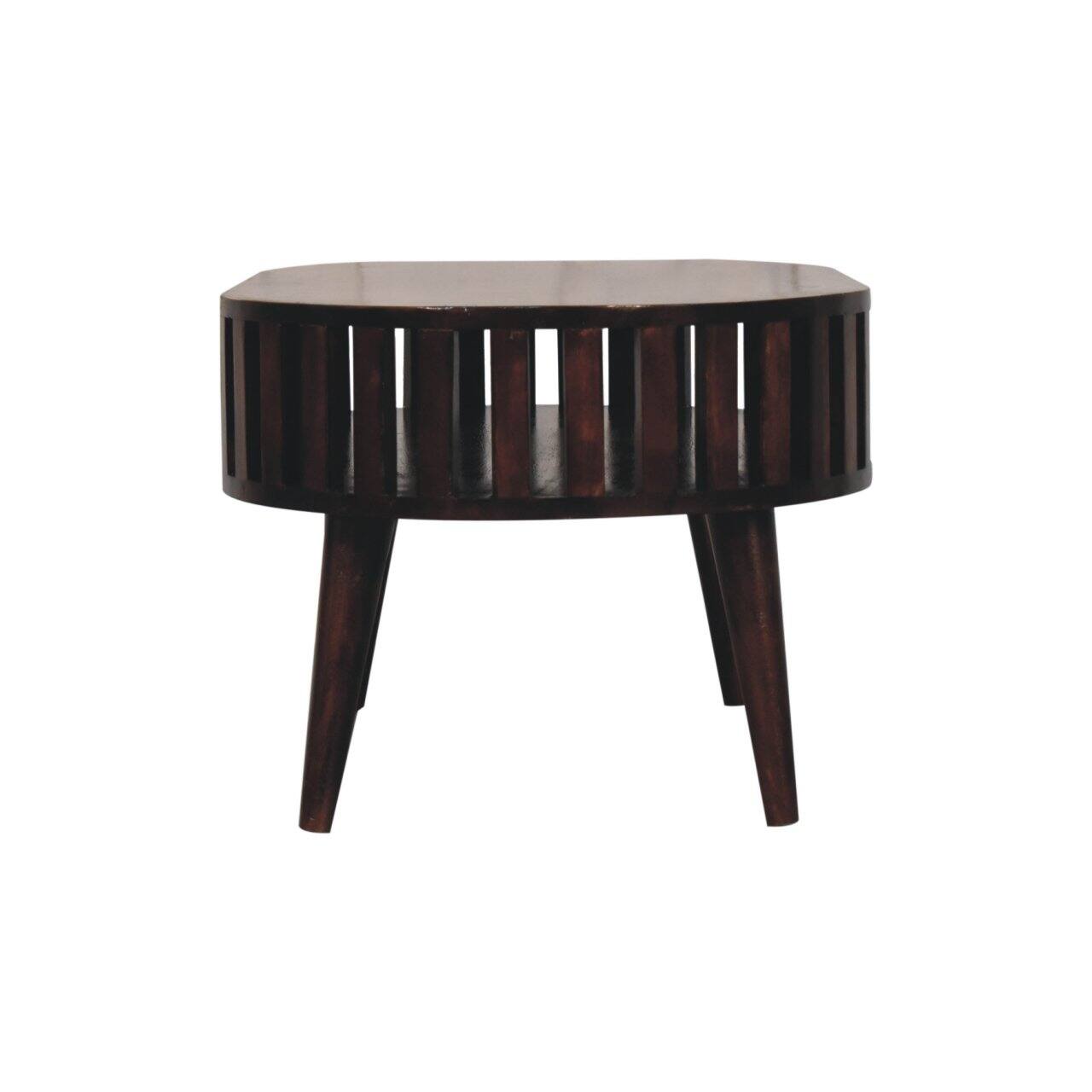Alt View 5. Artisan Furniture - Artisan Furniture Solid Wood Ariella California Walnut Coffee Table - Brown.