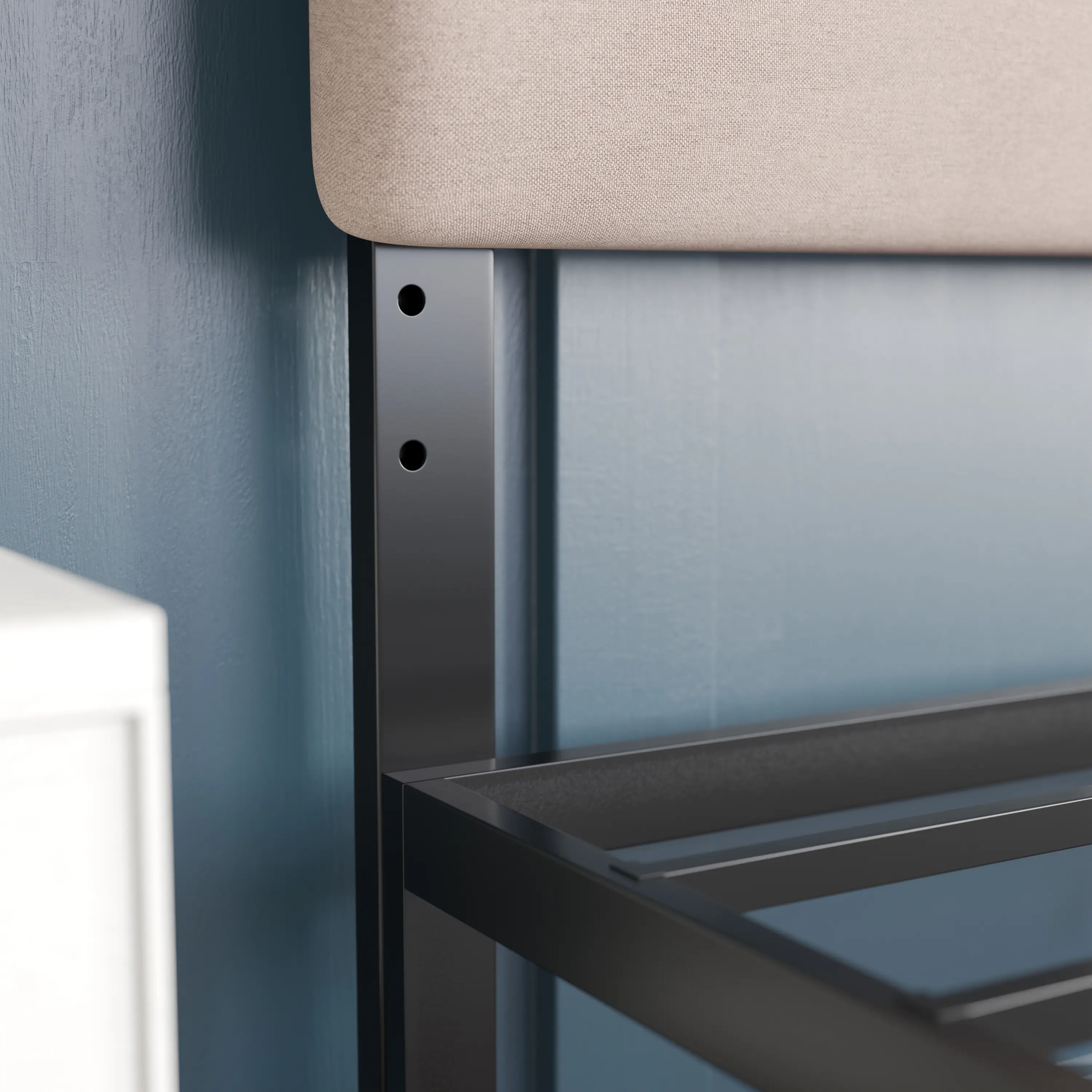 Emma + Oliver Gannon Modern Upholstered Headboard with Horizontal Line ...