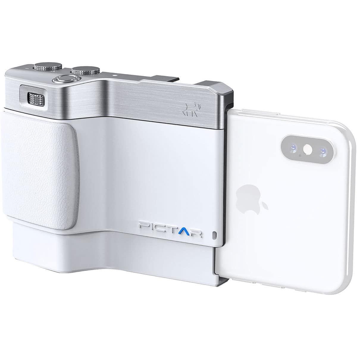 Pictar - Smart Grip for Smartphones, Smokey White