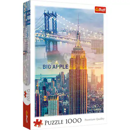 Trefl
The BIG APPLE never sleeps
1000 PUZZLE
Premium Quality