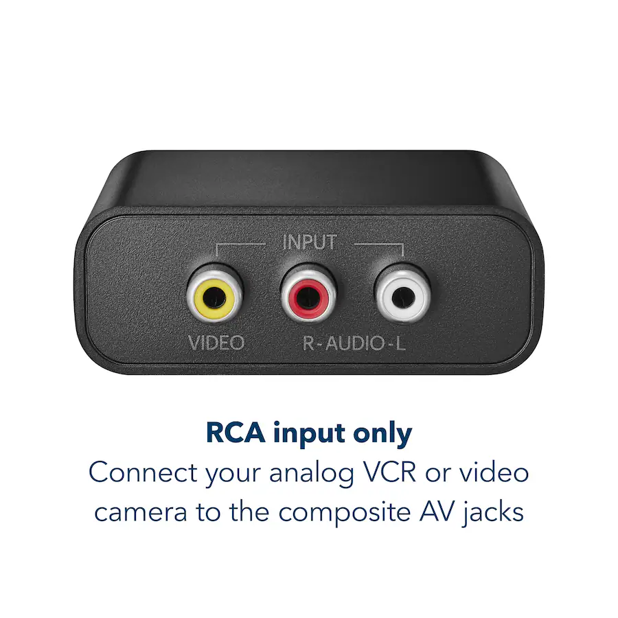 Insignia™ RCA to HDMI Converter Black NS-AVRTH25 - Best Buy