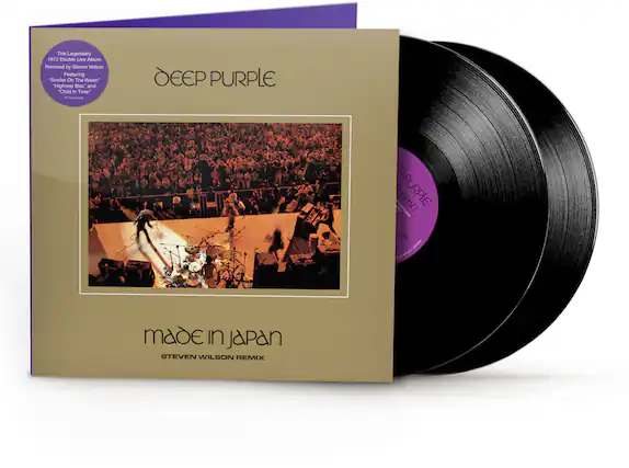 The Legendary 1972 Double Live Album Remixed by Steven Wilson Featuring "Smoke On The Water," "Highway Star," and "Child In Time" - DEEP PURPLE - made in Japan STEVEN WILSON REMIX