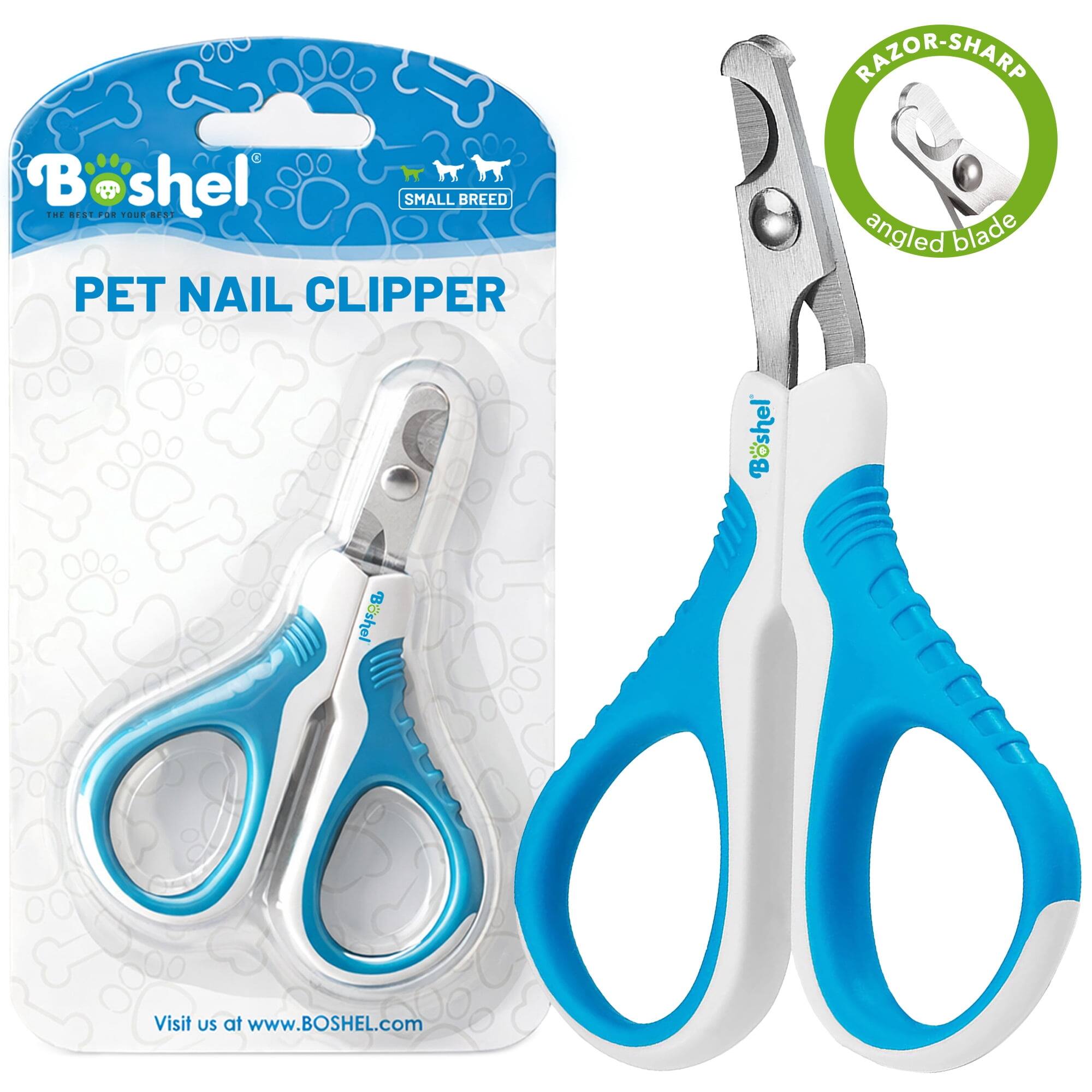 Boshel THE BEST FOR YOUR BEST SMALL BREED angled blade PET NAIL CLIPPER  
Visit US at www.BOSHEL.com