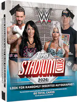 Topps - Stadium Club WWE 2026 Mega Box