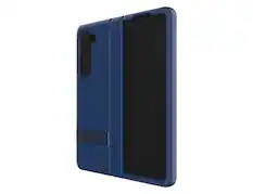 Front. Body Glove - Body Glove Folding Kickstand Navy Blue Case - Samsung Galaxy Z Fold5 - Navy Blue.