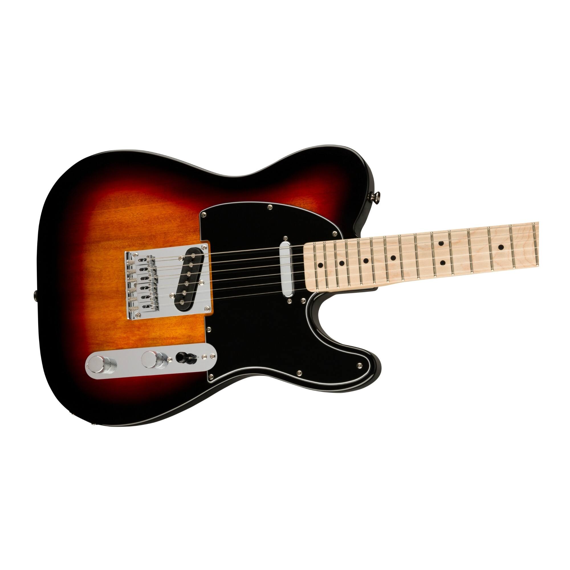 Left. Squier - Squier Affinity Series Telecaster Electric Guitar (3-Color Sunburst).