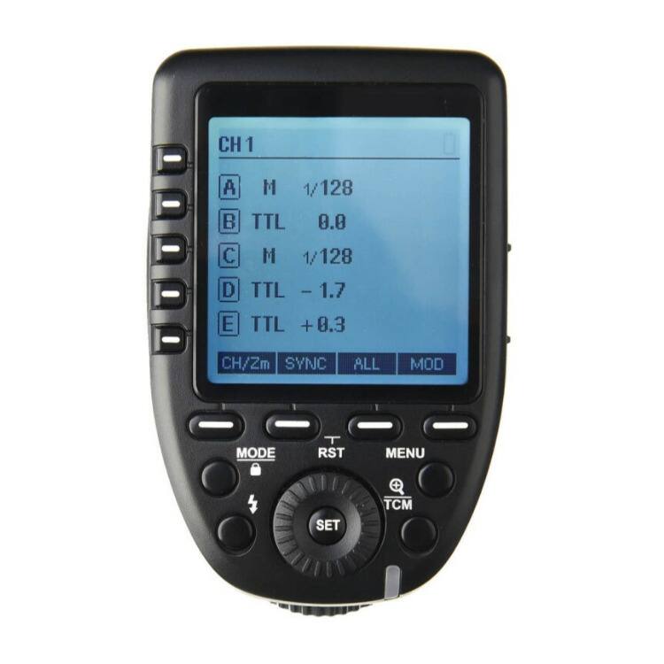 CH1  
A M 1/128  
B TTL 0.0  
C M 1/128  
D TTL -1.7  
E TTL +0.3  

CH/Zm SYNC ALL MOD  

RST MENU 4 SET TCM