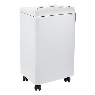 Alt View 2. IDEAL - 2465 P-2 Security 27 Sheet Strip Cut Multi-Media Commercial Shredder (IDEDSH0068H) - White.