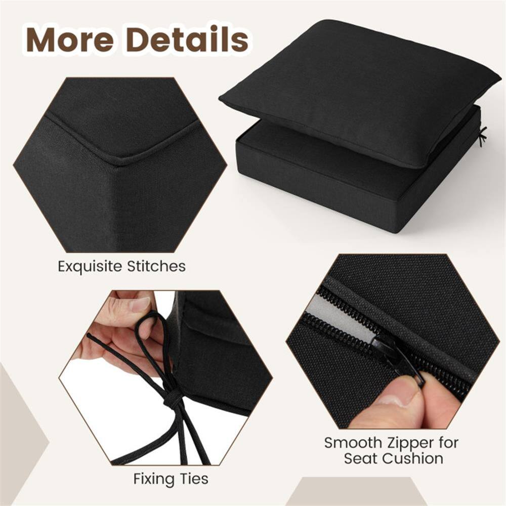 More Details

- Exquisite Stitches
- Fixing Ties
- Smooth Zipper for Seat Cushion