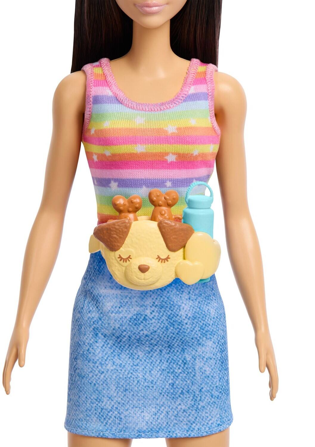 Alt View 4. Mattel - Barbie Pets Skate & Run Brunette Doll with Puppy   - COLLECTIBLES - Multicolor.
