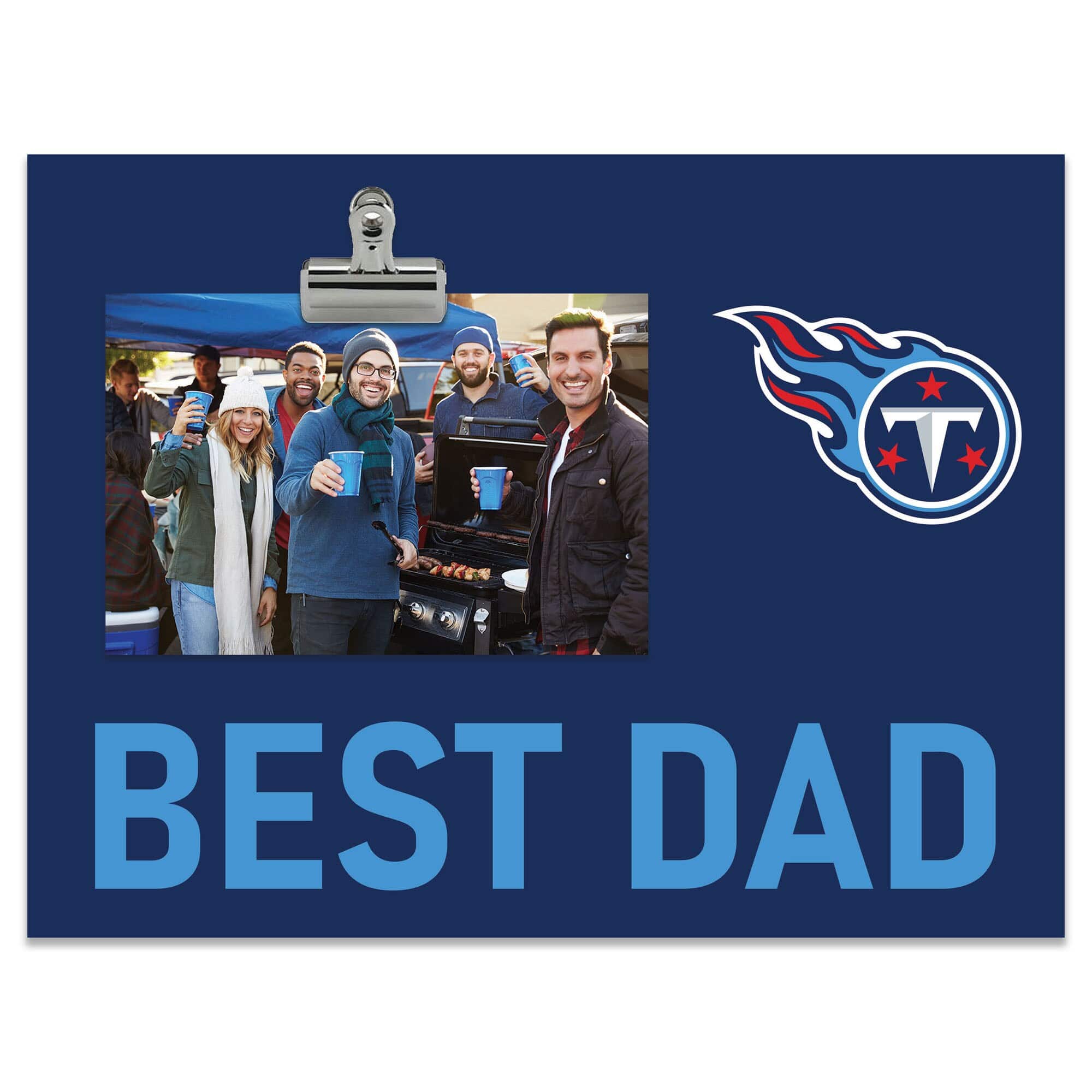 "Fan Creations - Tennessee Titans 8"" x 10.5"" Briteline Best Dad Clip Frame - Multicolor" price history on PriceWatchPro