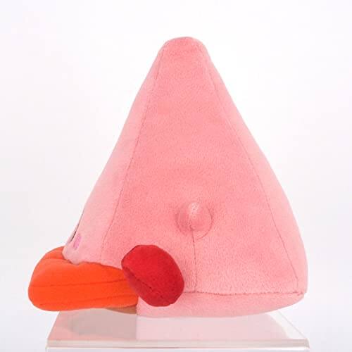 Alt View 2. Nintendo - Sanei Boeki KP56 Kirby All Star Collection Kirby Plush Toy, Size S, Height 6.5 inches (16.5 cm).