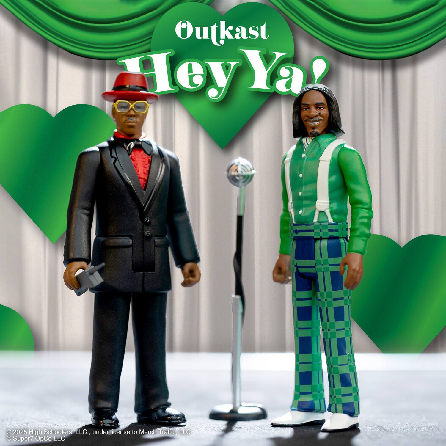 Outkast  
Hey Ya!  

© 2025 High Schoolers, LLC., under license to Merch Traffic, LLC  
© Super7 OpCo LLC