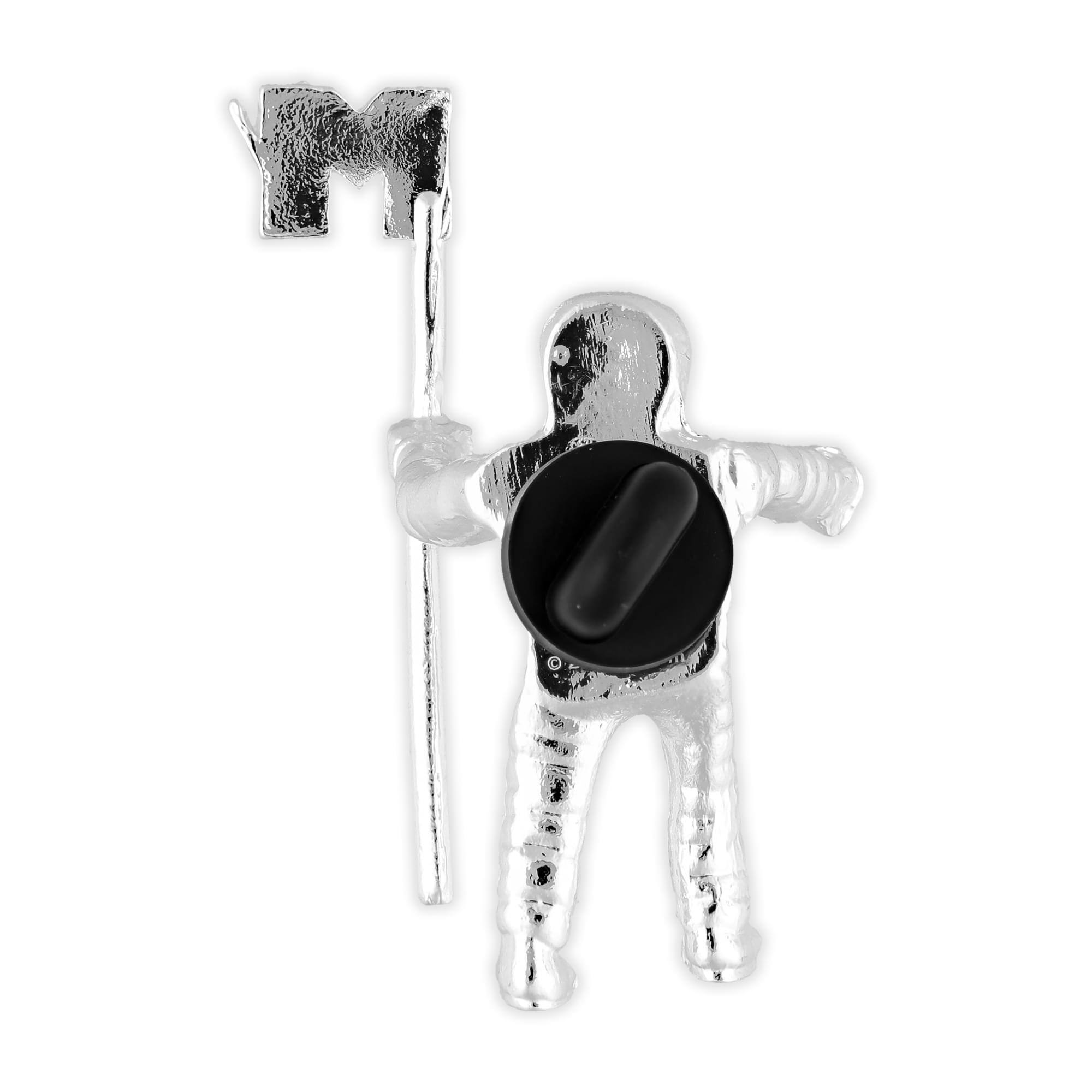 Alt View 10. SalesOne LLC - MTV Moon Man 3D Metal Collector's Pin - Silver.